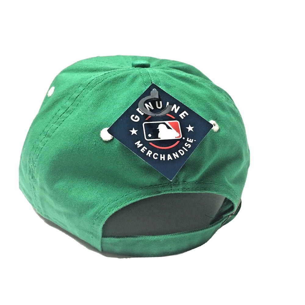 NEW Houston Astros MLB Strapback Baseball Cap Hat Lucky Green Shamrock Irish - Picture 3 of 4